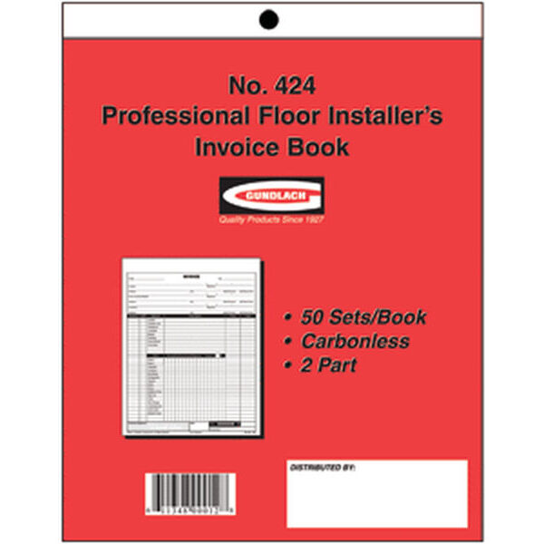 Gundlach - Pro Installer's Invoice Book