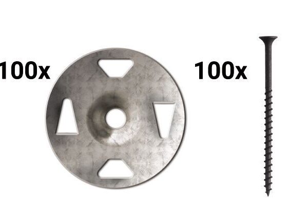 Schluter - KERDI-BOARD-ZS/-ZT Screws and Washers - Galvan…