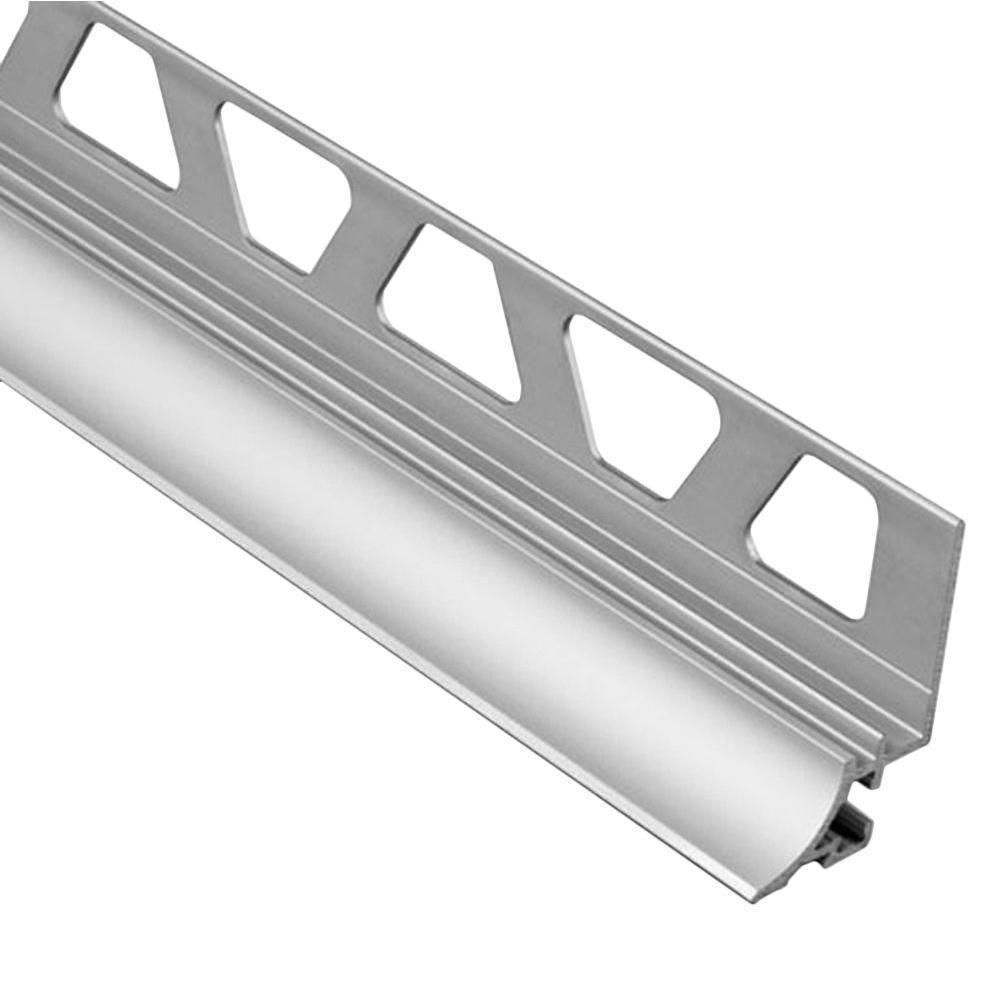 schluter - dilex-ahka cove-shaped profile with 3/8" (10 mm) radius - aluminum anodized matte 3/8" x 8' 2-1/2" 1 schluter - dilex-ahka cove-shaped profile with 3/8" (10 mm) radius - aluminum anodized matte 3/8" x 8' 2-1/2"